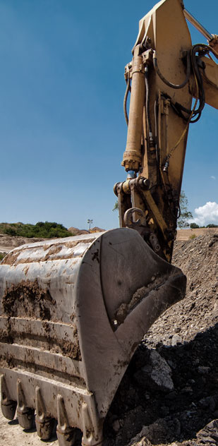 Steadfast Contracting garden excavation